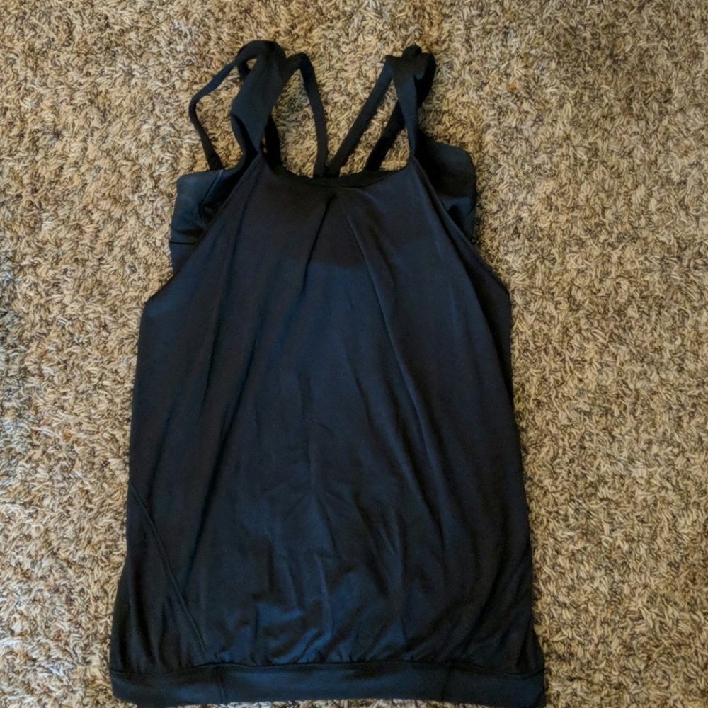 Lululemon built in bra tank top